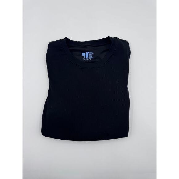 Shebird Aspen Long Sleeve Bra Top Small/Medium Jet Black - Picture 3 of 6